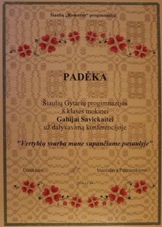 Padeka_Gabijai_Savickaitei